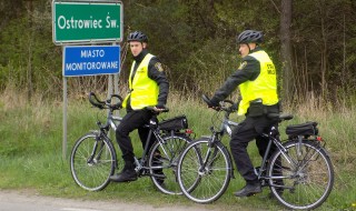 patrole na rowerach